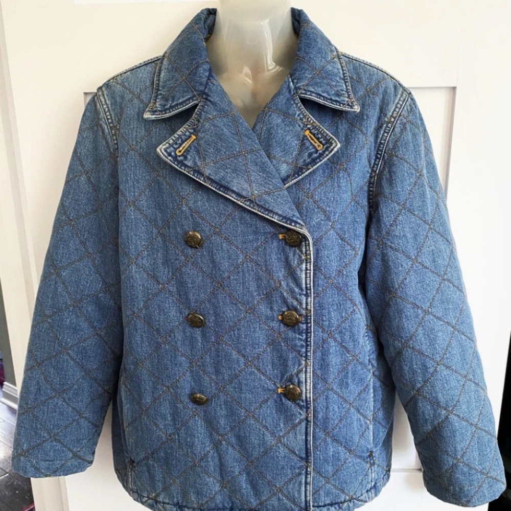 Ralph Lauren Blue Quilted Jacket